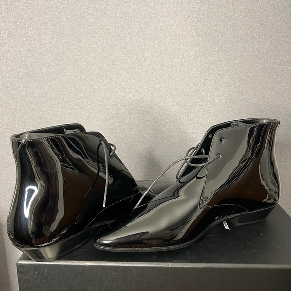 Saint Laurent belle loafer boots - Picture 4 of 7